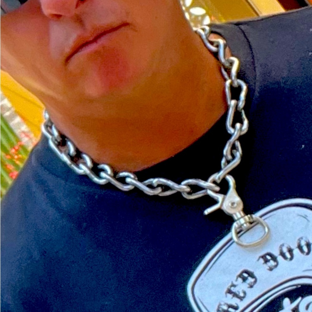 The HD Choker!!! The one of a kind "Steel Hooker Choker" chain w/ clasp!